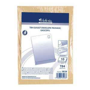 Redős-talpas tasak csomag, TB4, szilikonos, 50 mm talp, VICTORIA PAPER, barna gascofil 122871249 - Boríték