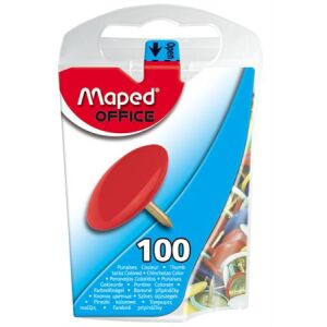 Rajzszeg, 100 db-os, MAPED, színes 122872610 - Rajzszög