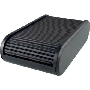 Névjegytartó, 300 db-os, rolós, fekvő, HELIT "Linear", fekete 122874109 - Helit