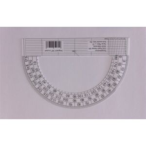 Szögmérő, papír, 180 fokos 122874954 - Iskolai szögmérő