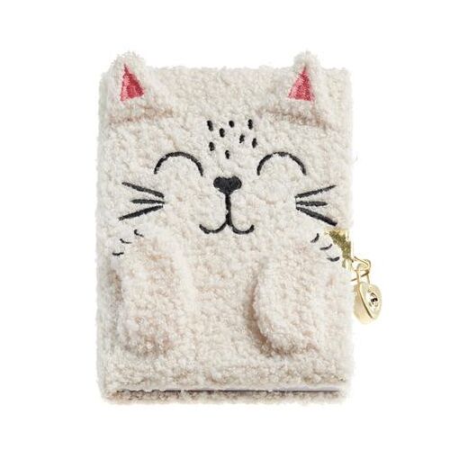 Cicás szőrmés napló lakattal, APLI Back2Fun 122876235