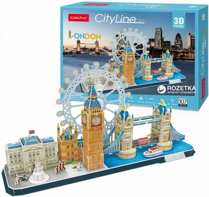 Cubic Fun 3D puzzle City Line London