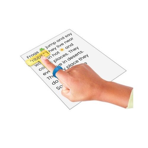 Learning Resources olvasássegítő, amelyet egy gyermek használ a szövegre való összpontosításhoz - Fejlesztő játék iskolásoknak