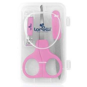 Baby Care manikűr szett tartóban - pink 122888673 - Babaápolási szett