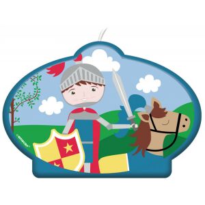 Kerzenfigur Ritter zu Pferd 9909869 122897224 - Amscan