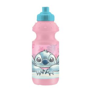 Pinke Disney Lilo & Stitch 350ml Sportwasserflasche - Lebensmittel- und Getränkebehälter für Kinder
