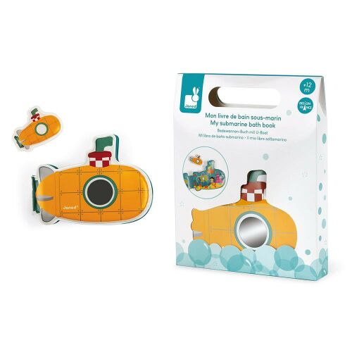 Janod Az én tengeralattjáróm fürdőkönyv csomagolással