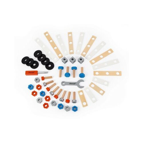 Janod 06480 Brico 'Kids építőjáték db-os