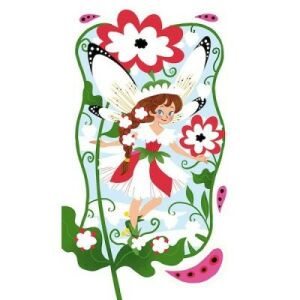 Janod Tündér Csillámkép - Virágos tündér - Janod