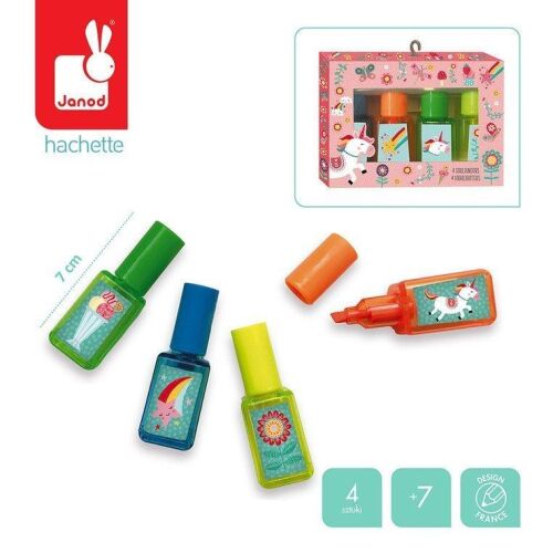 Janod 07861 Kiemelő 4 drabos unikornis 122902499