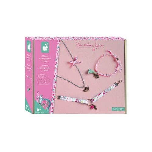 Janod Virág Szalag Ékszer Szett - DIY Karkötő és Nyaklánc Készítő Készlet