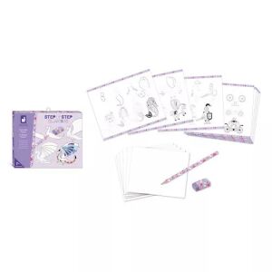 Janod Fantasy Rajzkészlet modellekkel, ceruzával és radírral - Janod