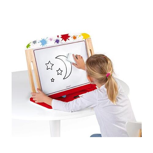 Janod 09633 Festék fröccs minta és tábla krétatartóval