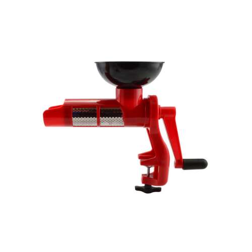 Piros paradicsomdaráló, Perfect Home márka, kézi, paradicsomszósz, lé és egyéb ételek készítéséhez