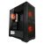 Kućište računala LC Power LC-717B-ON MESHWORK L DARK s bočnim panelom od kaljenog stakla i RGB ventilatorima