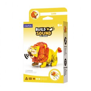 MierEdu Build N Sound 3D Oroszlán Puzzle - Csomagolás - Puzzle & Kirakó