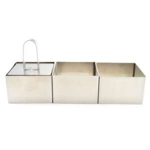 Set de modelat alimente pătrat, cu extractor