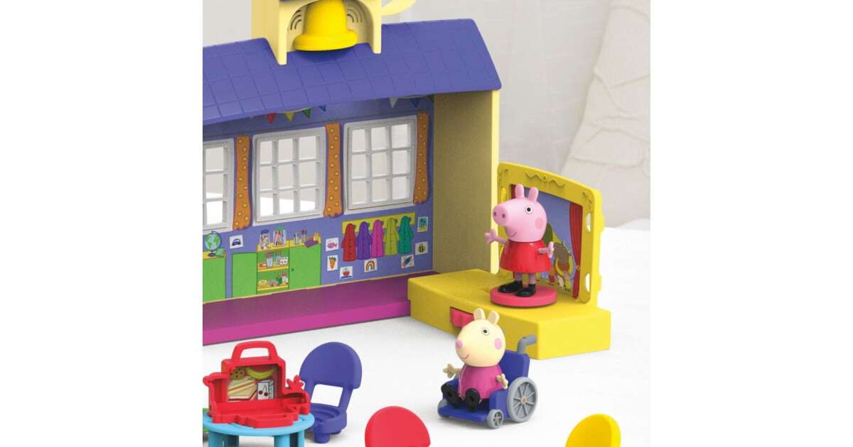 Peppa pig hot sale lego school