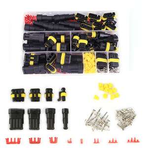 352 piece waterproof electrical connector kit with various connectors, terminals, and seals - Connector