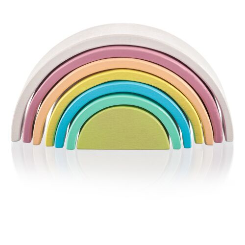 Zopa pasztell szivárvány kirakó