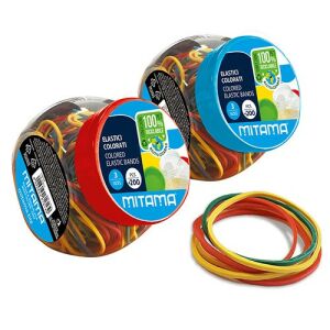 Gumigyűrű Mitama tégelyben 100g színes 200 db/tégely 122950901