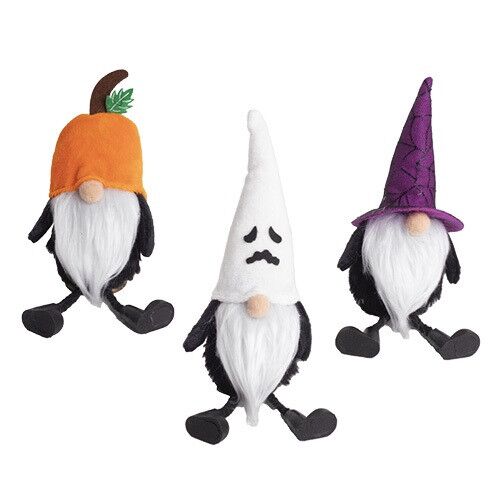 Dekor textil Halloween törpék lógó lábakkal, többféle design - Halloweeni dekoráció