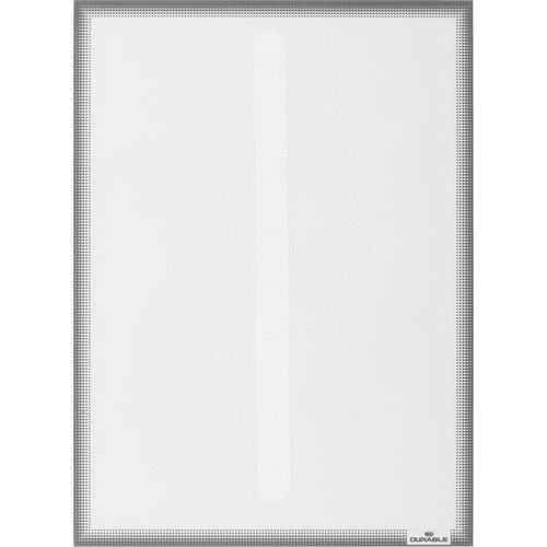 Információs tasak Durable A/4 statikus rögzítés 1 lap kisker kiszerelés 122956885 - Iratvédő tasak