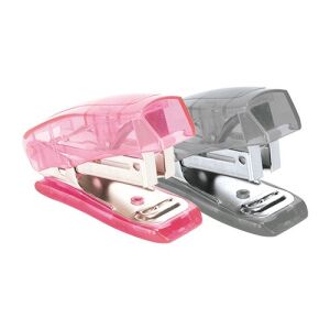 Tűzőgép ErichKrause Elegance Mini 24/6 20 lap átlátszó vegyes színek 122958001 - Tűzőgép, tűzőkapocs