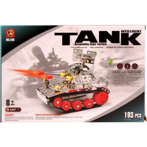 Tank 193 darabos fém építõjáték 146071872 - Fém építőjáték