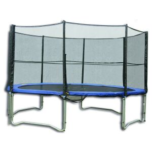 Trambulin védőhálóval - 304 cm 146070090 - Szabadtéri játék és felszerelés