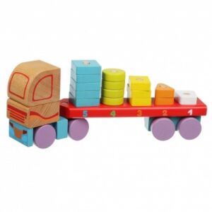Fa kamion fakockákkal - 32 cm 122962521 - Cubika