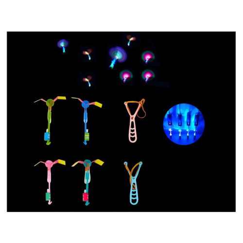 Nyílvesszõ szett rakéta LED fénnyel (4 db)