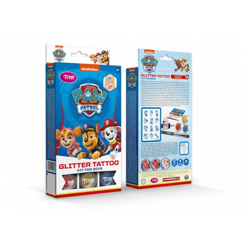 TyToo Mancs Őrjárat fiús Csillámtetoválás Szett 146071227