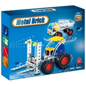 Fémépítő - 127 db - targonca 146071267 - Fém építőjáték