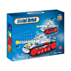 Fémépítő - 198 db - tank 146071268 - Fém építőjáték