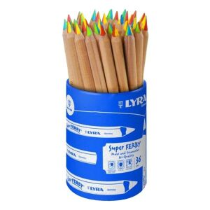 LYRA Super Ferby 4 színű varázsceruza készlet, ideális rajzoláshoz és színezéshez - Toll & Ceruza