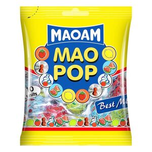 Nyalóka HARIBO Maoam Mao Pop Best Mix 10 darabos 130g 122973732 - Cukorka
