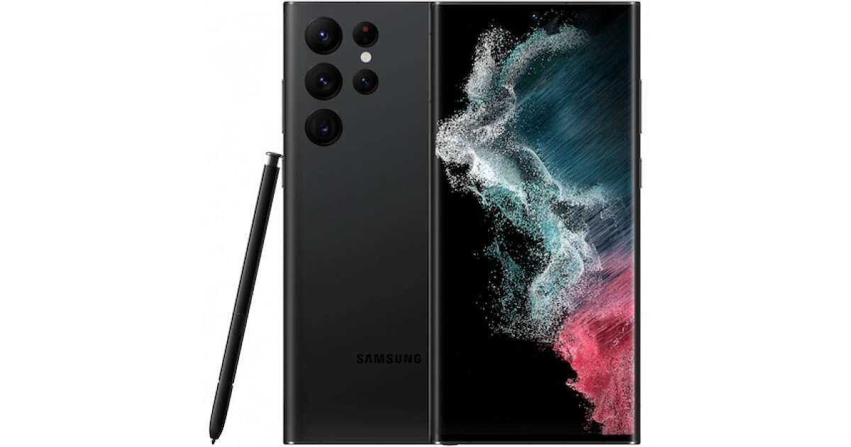 Samsung Galaxy S22 Ultra 5G Dual-SIM 128 GB 8GB RAM #black