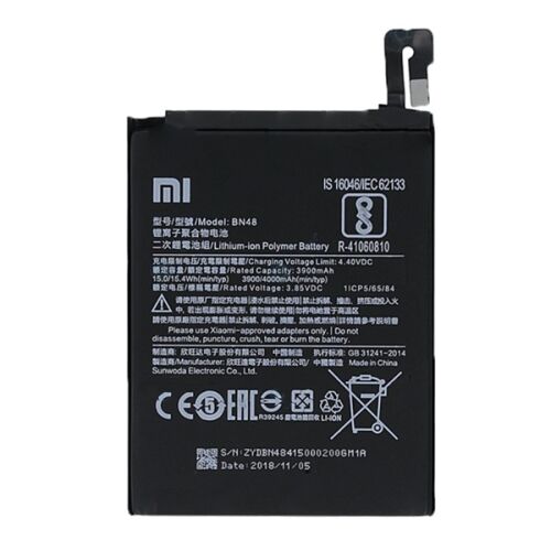 Xiaomi Redmi Note 8T, Redmi 7 (Redmi Y3), Redmi Note 8 pótalkkumulátor, 3900mAh Li-ion polimer akkumulátor - Mobiltelefon akkumulátor
