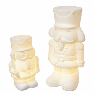 White Christmas LED dekor lámpa, Diótörő 13 cm 114170079 - Karácsony