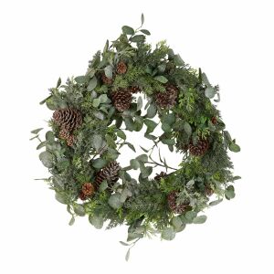 FLORISTA eukaliptusz koszorú XL, Ø 80 cm 114170187 - Koszorú