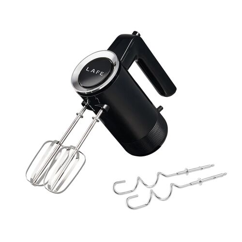 Lafe MixPro Handmixer mit zwei Schlagwerkzeugen, schwarz