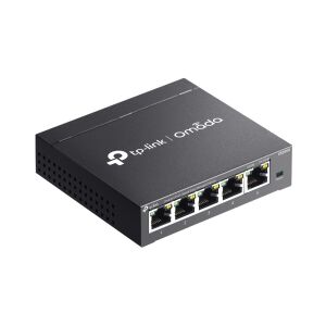 TP-Link Omada ES205G 5-Port Gigabit Ethernet Managed Switch Uhol pohľadu - TP-Link Prepínače