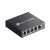 TP-Link Omada ES205GP 5-Port Gigabit Ethernet PoE Managed Switch Abgewinkelte Ansicht