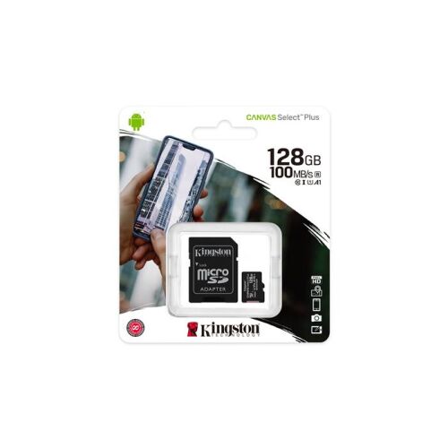 Kingston Canvas Select Plus 128 GB MicroSDXC UHS-I Class 10 memóriakártya 114176583