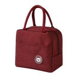 OEM Hőszigetelő táska reggeli ebéd piros 114177617 - Étel & Ital hordozó