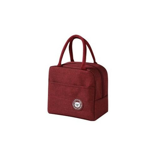 OEM Hőszigetelő táska reggeli ebéd piros 114177617