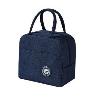 OEM Hőszigetelő táska reggeli ebéd kék 114177619 - Uzsonnás táska