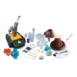 BUKI Naturphänomene Wissenschafts-Spielset, 20 Experimente, lernen Sie Naturkatastrophen kennen, Vulkanausbruch, Erdbeben, Meteoriten, ab 8 Jahren - Wissenschaftliche und Entdeckerspiele