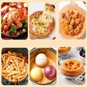 Sütőpapír Kosarak - Sütőpapír bélések forrólevegős sütőhöz - Étel példák - Homyl